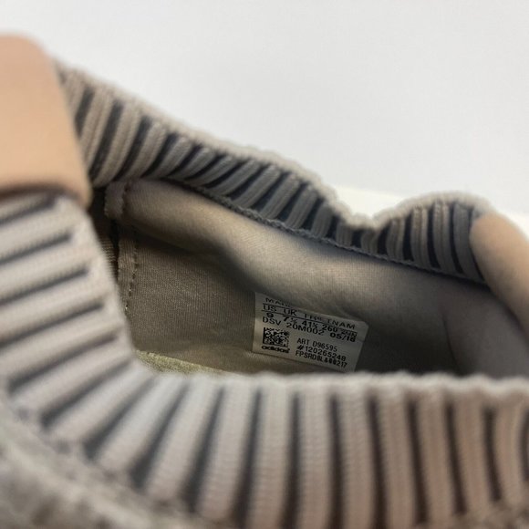 Adidas PureBoost Running Shoes Grey Lime Green Womens Size 9 - Picture 6 of 6